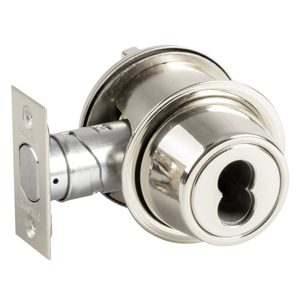 Grade 2 Single Cylinder Deadbolt, SFIC Housing Less Core, US26